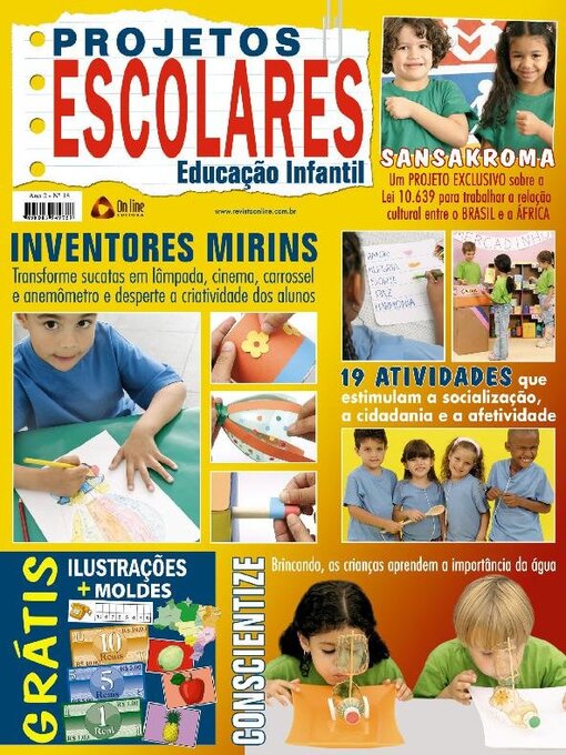 Title details for Projetos Escolares - Educação Infantil by Online Editora - Available